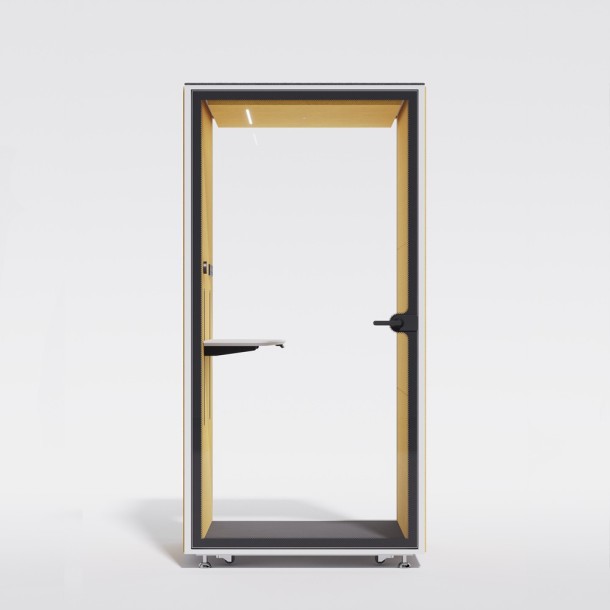 EchoBox Single Fabric Wrapped Acoustic Pod EchoBox Single Fabric Wrapped Acoustic Pod